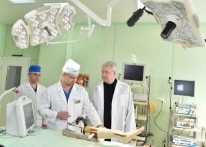 25 февраля 2015 Мэр Москвы Сергей Собянин открыл хирургический корпус ГКБ №29 им. Баумана.