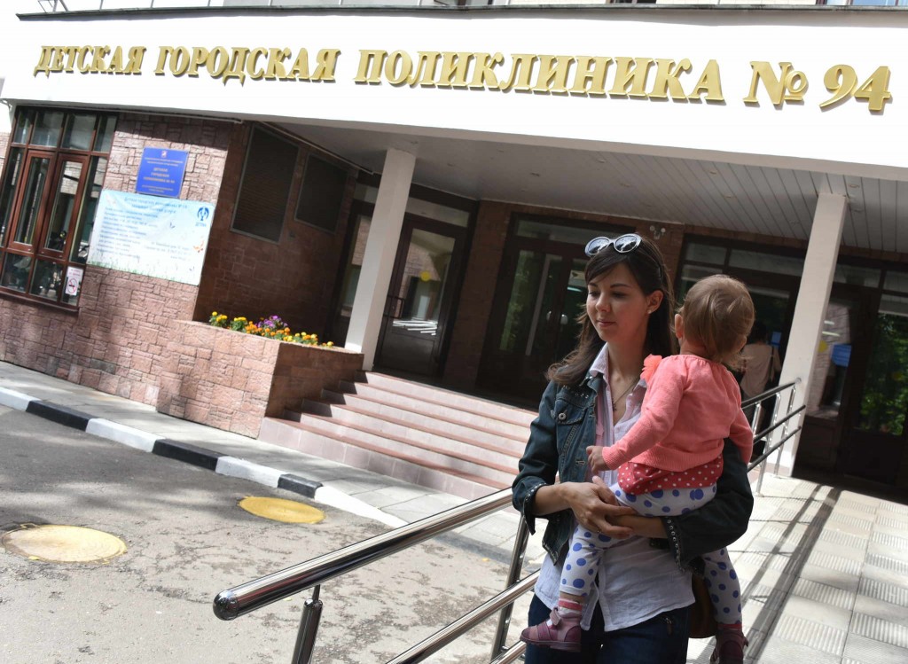 3 Августа 2015 Мэр Москвы Сергей Собянин ознакомился с работой детской городской поликлиники №94