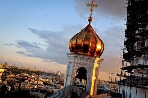 Виды Москвы с Храма Христа Спасителя.