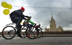 Московский велопарад пройдет 28 мая. Фото: "Вечерняя Москва"