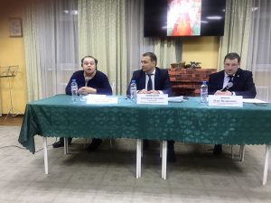 Глава управы Таганского района Александр Мишаков провел встречу с жителями 17 января. Фото: пресс-служба управы