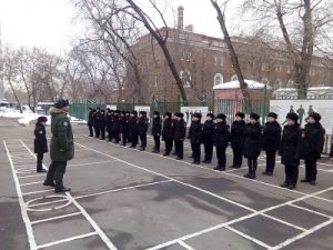 В марте тренировки будут проходить на территории школы. Фото: официальный сайт Таганского кадетского корпуса