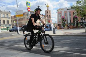 Сотрудники велопатруля ЦОДД обнаружили нарушения на бульварном кольце. Фото: архив, «Вечерняя Москва»