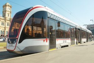 Проект новой трамвайной линии и комплексное благоустройство утвердили в районе. Фото: Наталия Нечаева, «Вечерняя Москва»
