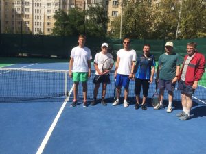Мужской одиночный турнир по большому теннису организовали в районе. Фото: пресс-служба Префектуры ЦАО