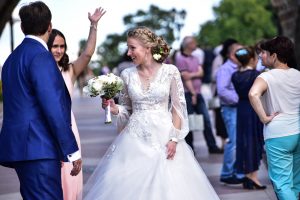 Почти две тысячи пар проведут бракосочетания в День города и накануне. Фото: Пелагия Замятина, «Вечерняя Москва»