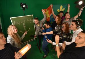 Участники Молодежной палаты района утвердили проект биатлона для школьников. Фото: Павел Волков, «Вечерняя Москва»
