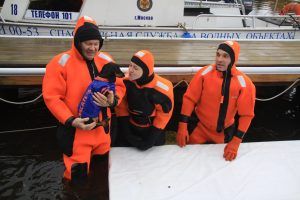 Московские спасатели будут работать на водоемах во время зимы. Фото: Павел Волков, «Вечерняя Москва»