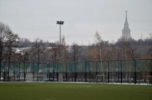 Новая спортивная площадка появилась на Волгоградском проспекте. Фото: Анна Быкова