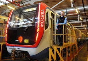 Инновационные поезда «Москва-2019» станут курсировать в метро. Фото: Александр Кожохин, «Вечерняя Москва»