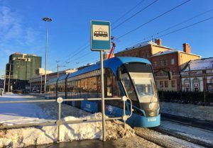 Тестирование трамвая с системой распознавания движущих объектов проведут в столице. Фото: Анна Быкова