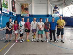 Теннисисты поборолись за победу на турнире выходного дня в комплексе «На Таганке». Фото предоставил теннисный клуб «Таганский»