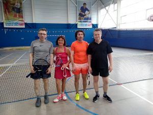 Парный теннисный турнир состоялся в комплексе «На Таганке». Фото предоставил теннисный клуб «Таганский»