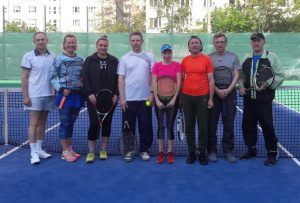 Праздничные соревнования по теннису прошли в Ковровом переулке. Фото предоставлено представителями теннисного клуба «Таганский»