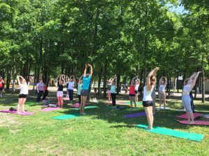 Международный день йоги отметят в Таганском парке. Фото предоставлено представителями пресс-службы парка культуры и отдыха «Таганский»