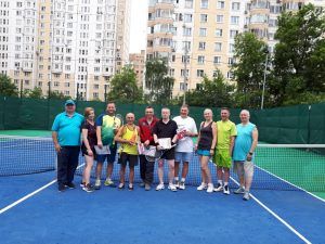 Теннисный турнир в честь Дня России состоялся в районе. Фото предоставлено представителями теннисного клуба «Таганский»