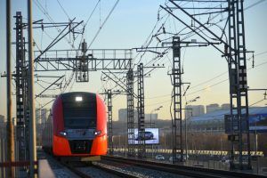 Новые технологии поезда «Ласточек» протестируют на Московском центральном кольце. Фото: Александр Кохожин