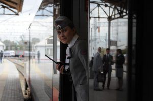 Экскурсию на поезде МЦК организуют для горожан. Фото: Светлана Колоскова, «Вечерняя Москва»