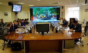 Представители префектуры Центрального округа провели встречу с делегацией из Липецка. Фото: Зифа Хакимзянова