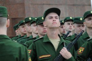 Почти 500 солдат Семеновского полка приняли присягу на Поклонной Горе. Фото: Светлана Колоскова, «Вечерняя Москва»