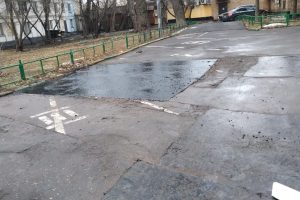 Ямочный ремонт асфальта завершили на Волгоградском проспекте. Фото предоставлено ГБУ «Жилищник»