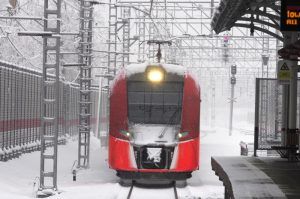 Жителям столицы посоветовали воспользоваться МЦК во время снегопада. Фото: Антон Гердо, «Вечерняя Москва»