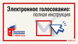 Москвичей проинформировали о процессе регистрации на электронное голосование по поправкам В Конституцию РФ