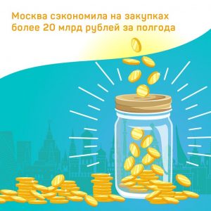 Более 20 миллиардов рублей столица сэкономила на закупках