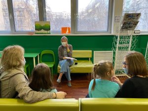 Встречу с детьми Таганского детского фонда организовали в библиотеке Ключевского. Фотовзято с официальной страницы библиотеки в социальной сети
