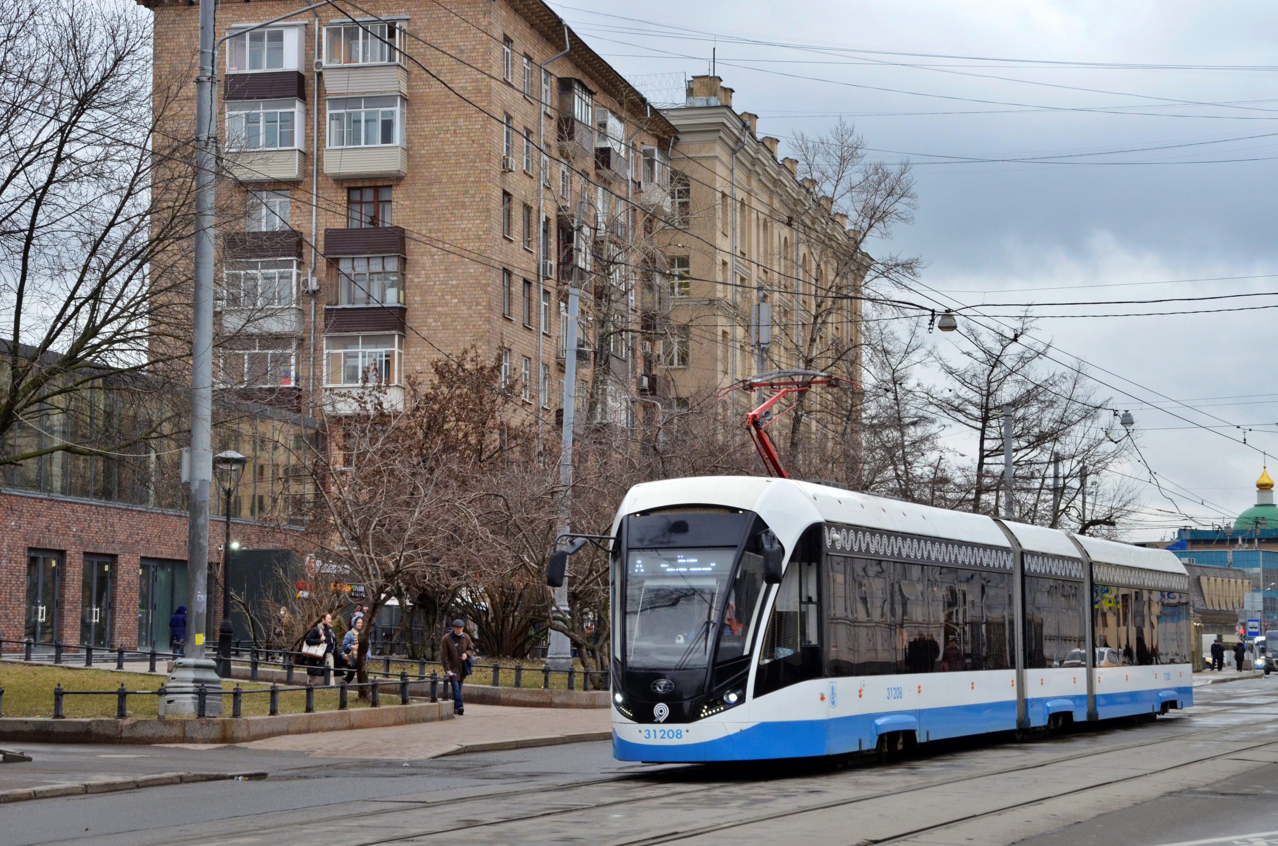 трамвай а в москве