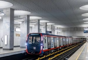Новые вагоны «Москва-2020» начали ходить на станции Таганская Мосметро. Фото: социальные сети Мосметро