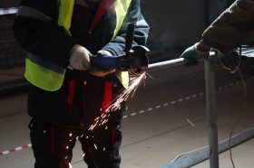 Окончание монолитных работ состоялось на вокзале «Серп и Молот». Фото: Анна Быкова, «Вечерняя Москва»