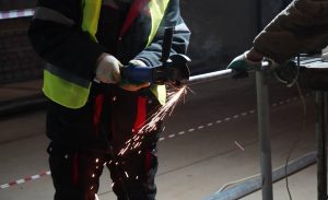 Окончание монолитных работ состоялось на вокзале «Серп и Молот». Фото: Анна Быкова, «Вечерняя Москва»