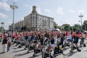 200 тренировок и 300 тыс. участников: итоги Дня физкультурника в столице. Фото: Департамент спорта города Москвы