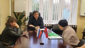 Глава управы района встретился с жителями. Фото: страница управы района в социальных сетях