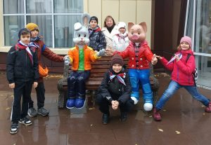 Ученики школы №2104 на Таганке посетили телецентр. Фото: официальной странице школа №2104 в социальных сетях