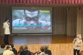 Ученики школы №2104 на Таганке побывали на мастер-классе «Без хайпа: Правда о профессии клипмейкера. Фото: официальная страница школы №2107 на Таганке в социальных сетях