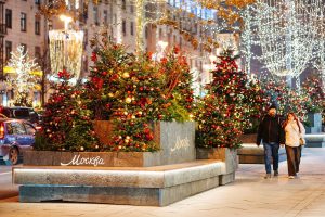 Готовый новогодний маршрут по центру Москвы представили в Russpass. Фото: пресс-служба комплекса городского хозяйства Москвы